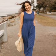 SMASH + TESS COLBIE WIDE LEG ROMPER