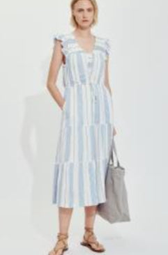 MELISSA NEPTON MARQUES DRESS / BLUE STRIPE