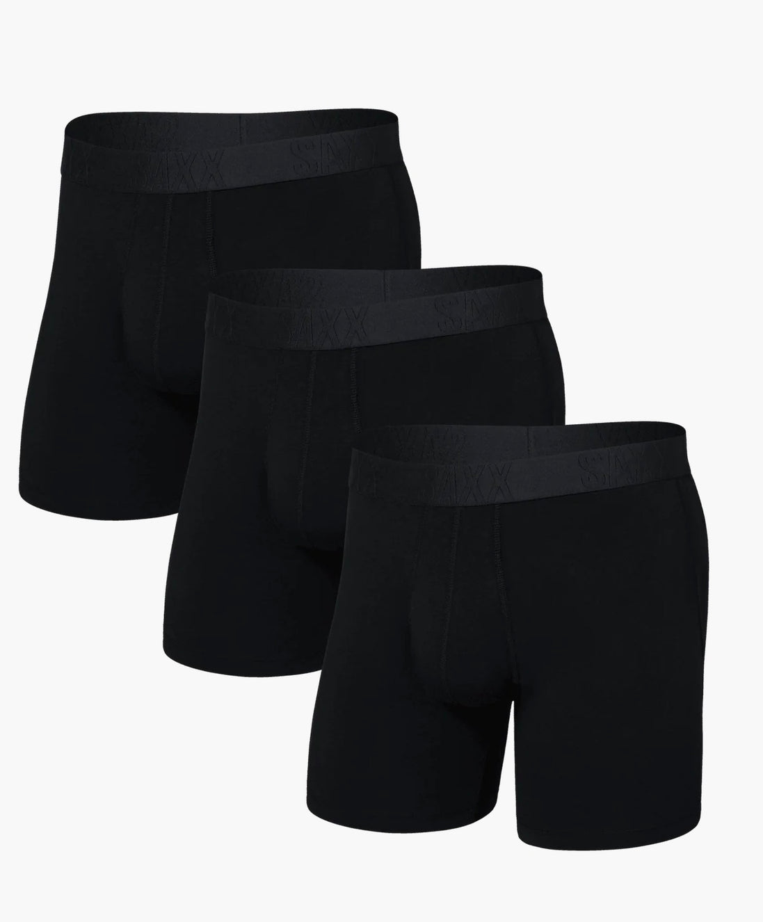 SAXX DROPTEMP COTTON BOXER BRIEF FLY-3PK