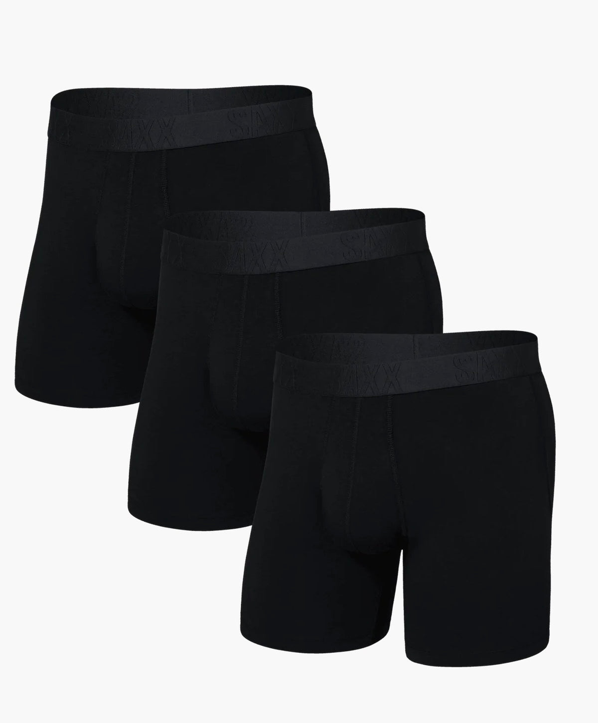SAXX DROPTEMP COTTON BOXER BRIEF FLY-3PK