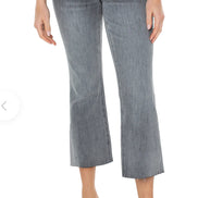 LIVERPOOL HANNH CROP FLARE W/HEM