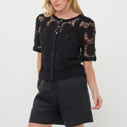 ESQUALO Cardigan crochet
