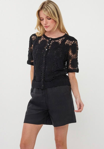 ESQUALO Cardigan crochet