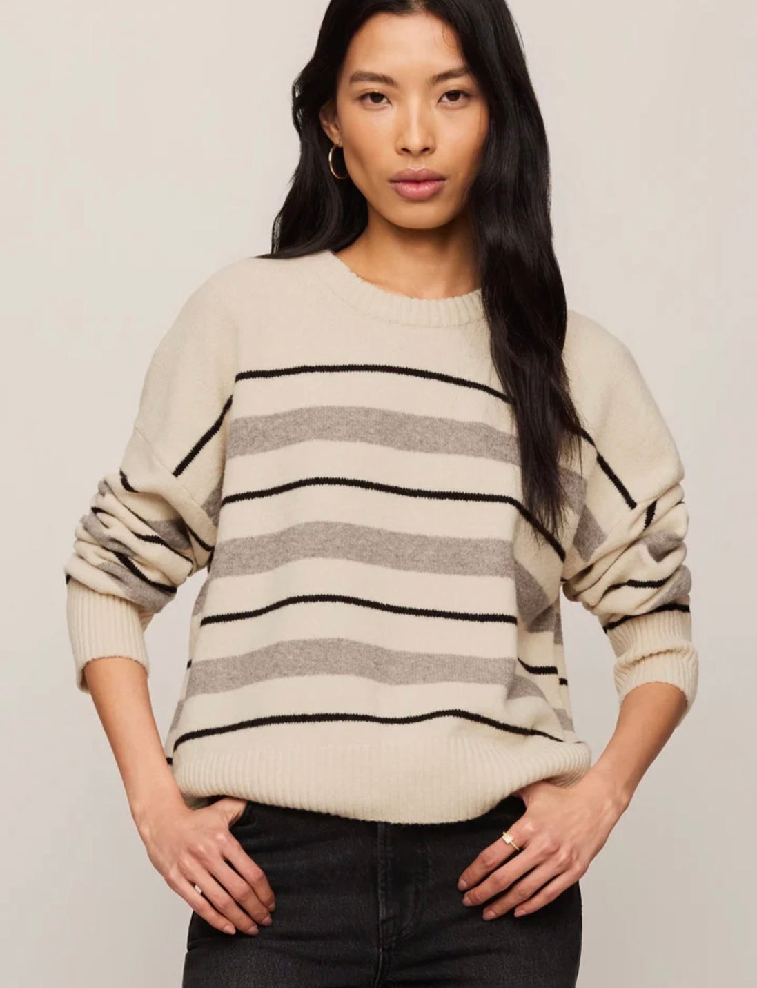 ZSUPPLY CIRRUS STRIPE SWEATER