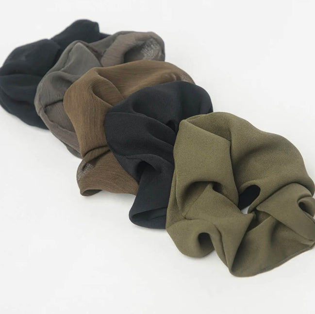 KITSCH CREPE SCRUNCHIES 5PC