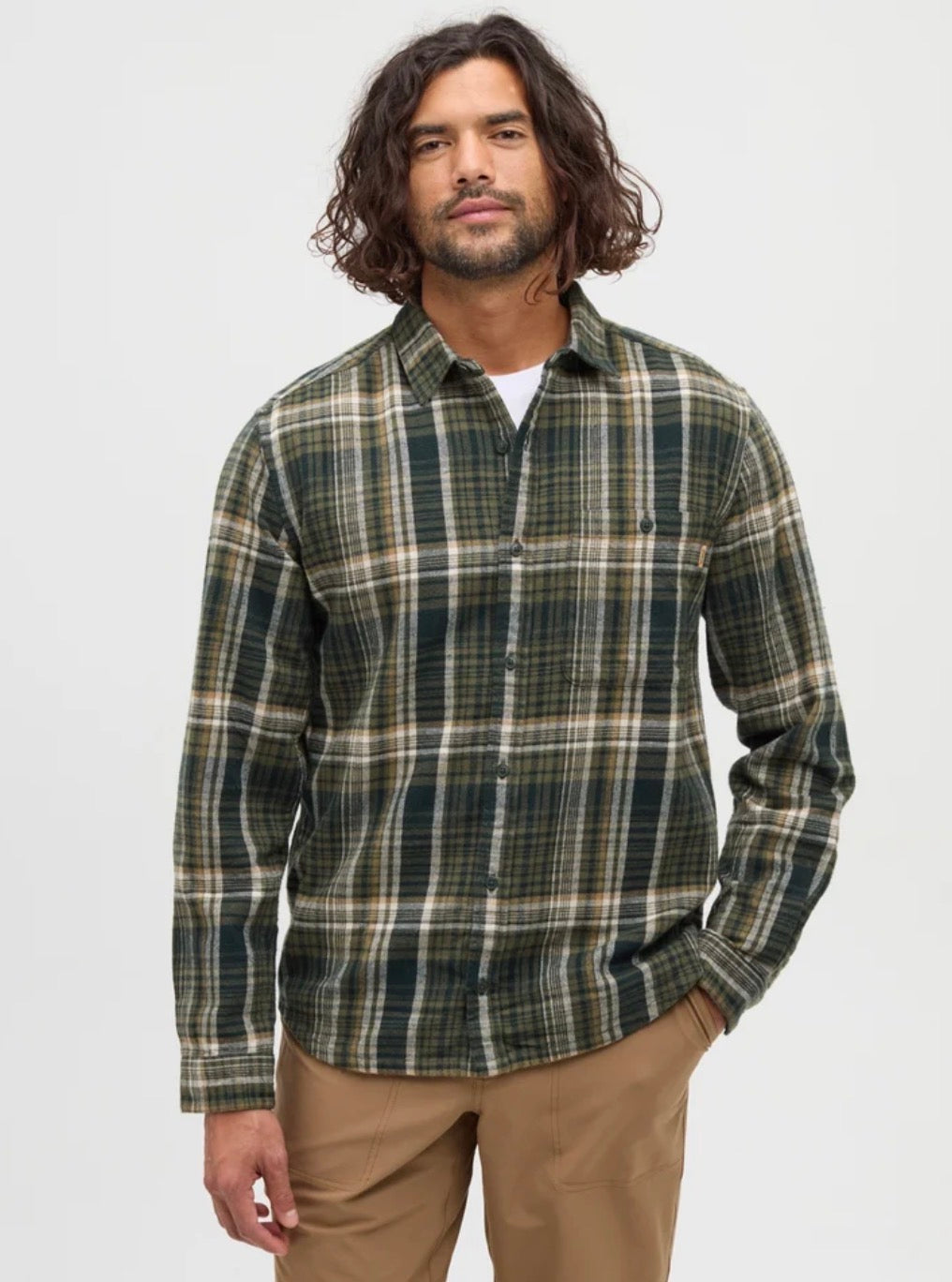 TENTREE M Forest Flannel Shirt