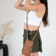RISA THREE FOLD WALLET CROSSBODY