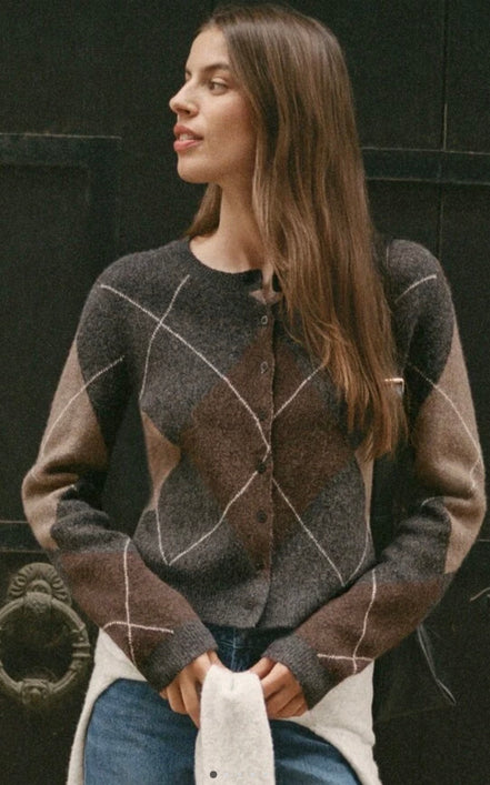 ZSUPPLY MEDINA ARGYLE CARDIGAN