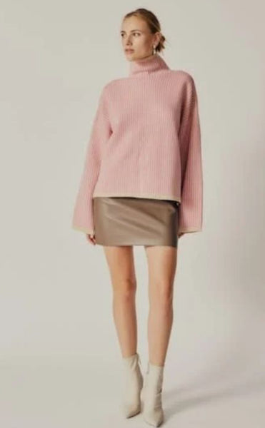 DELUC GERANIUM TURTLENECK SWEATER