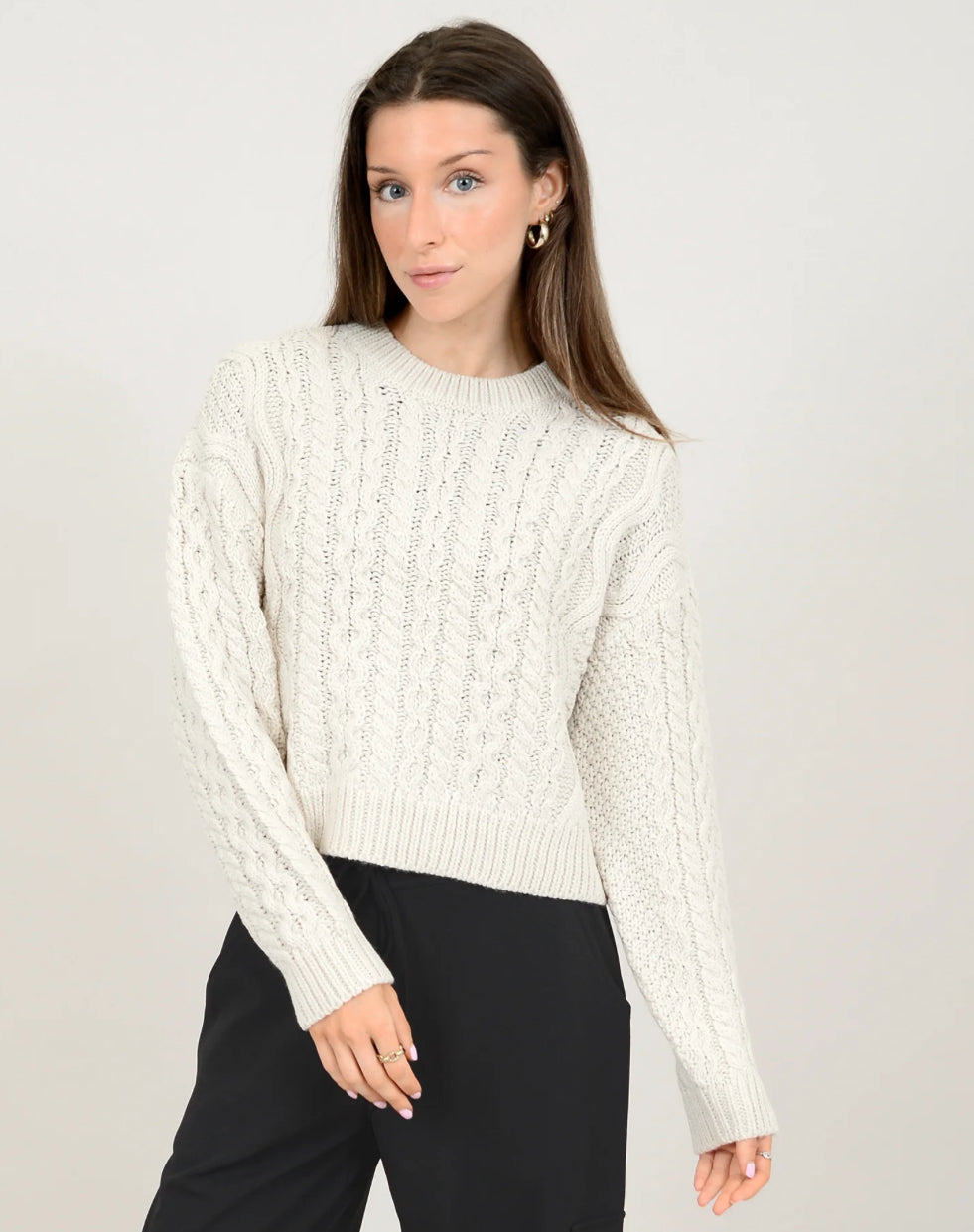 RD STYLE ULRICA LONG SLEEVE CREW NECK PULL OVER