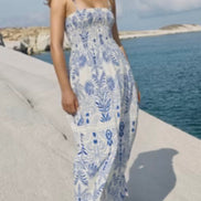 ZSUPPLY NADINE PALM MAXI DRESS
