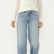 SILVER LOOSE & LOW DENIM