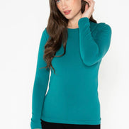 C'EST MOI BAMBOO LS CREW NECK