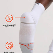 SAXX FOOT HOLD MID WEIGHT SOCK-CREW