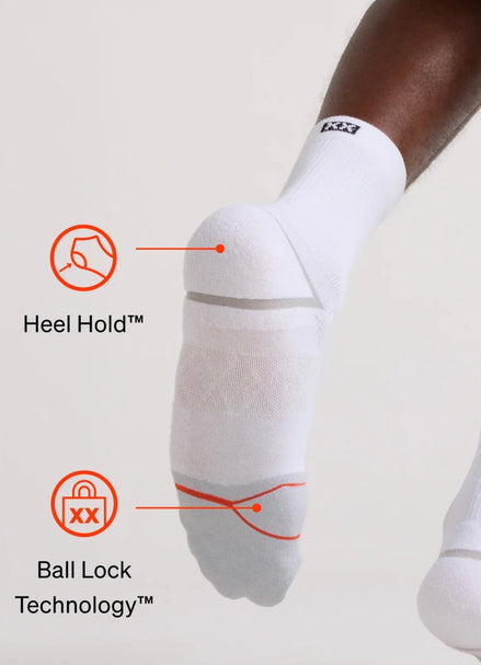 SAXX FOOT HOLD MID WEIGHT SOCK-CREW