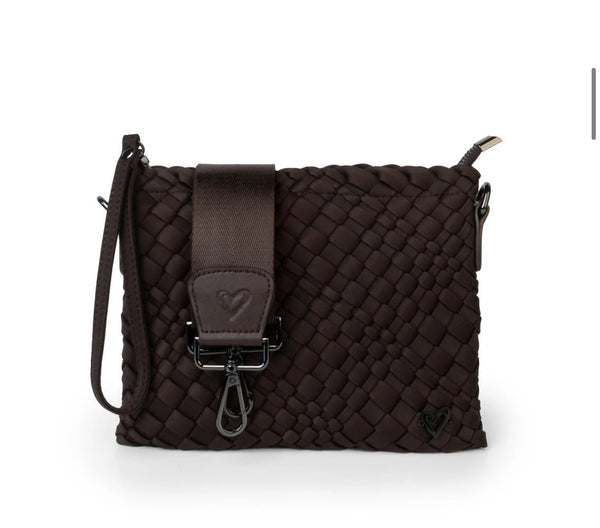preneLOVE®
CHARLOTTE WOVEN CROSSBODY - DUSTY PINK