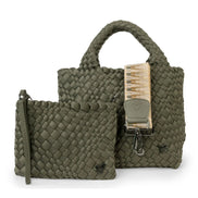 PRENELOVE BRANDON SMALL WOVEN TOTE