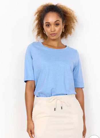 SOYA CONCEPT BABETTE CREW COTTON TEE