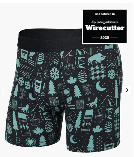 SAXX DROPTEMP COOLING COTTON 6’ BRIEF UNDERWEAR