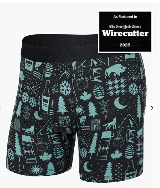 SAXX DROPTEMP COOLING COTTON 6’ BRIEF UNDERWEAR