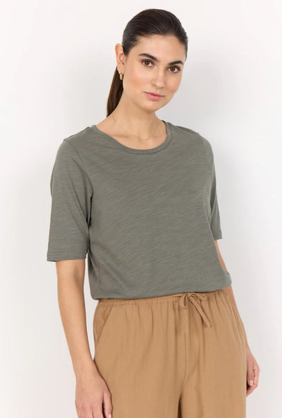 SOYA CONCEPT BABETTE CREW COTTON TEE
