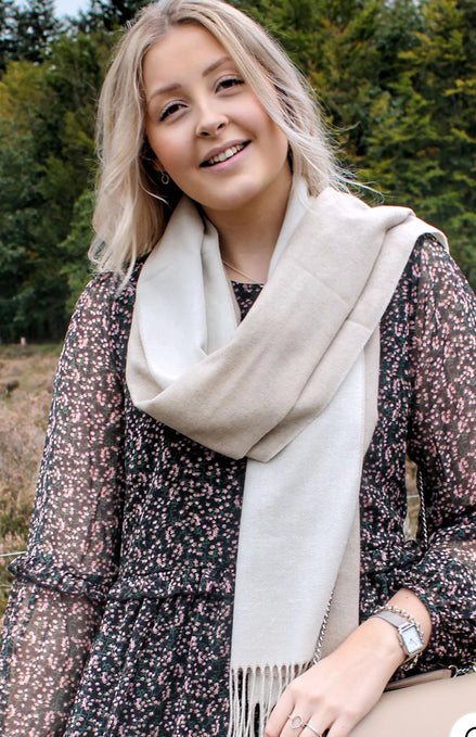 FRAAS DOUBLE FACE OVERSIZED CASHMINK® SCARF