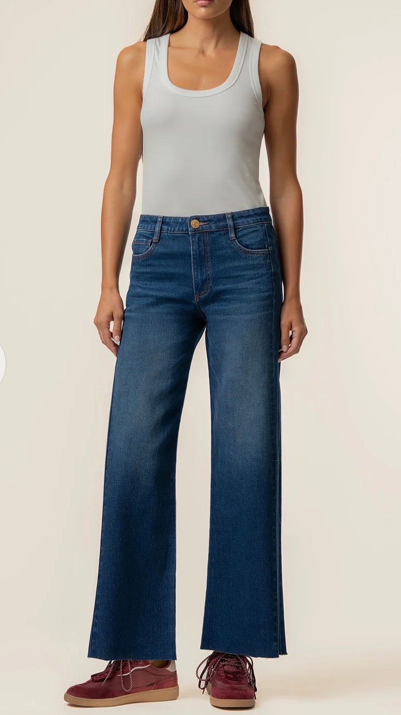 KUT MEG HIGH RISE WIDE LEG-CURATOR W DARK