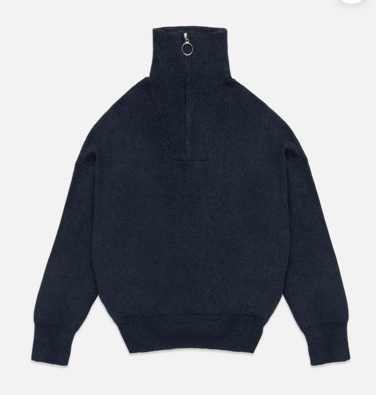 DELUC SPENCER HALF ZIP SWEATER