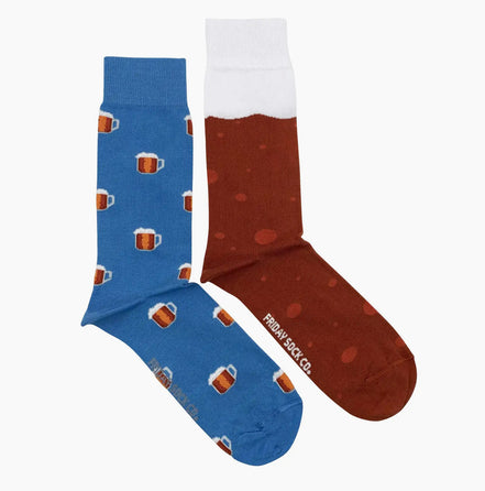 MEN’S *FRIDAY SOCKS FOOD & BEVERAGE MISMATCHED SOCKS