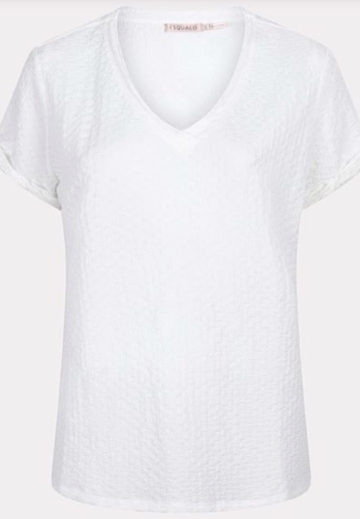 ESQUALO SLEEVELESS STRUCTURE TEE