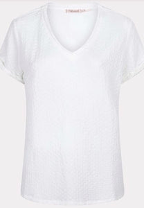 ESQUALO SLEEVELESS STRUCTURE TEE