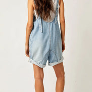 Free people high roller shortalls
