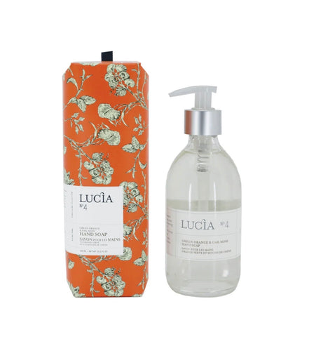 LUCIA HAND SOAP-300 ML GLASS PUMP