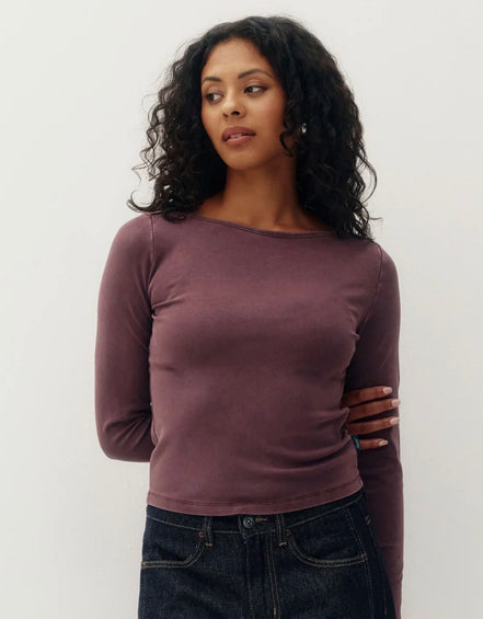 KUWALLA Boatneck Long Sleeve