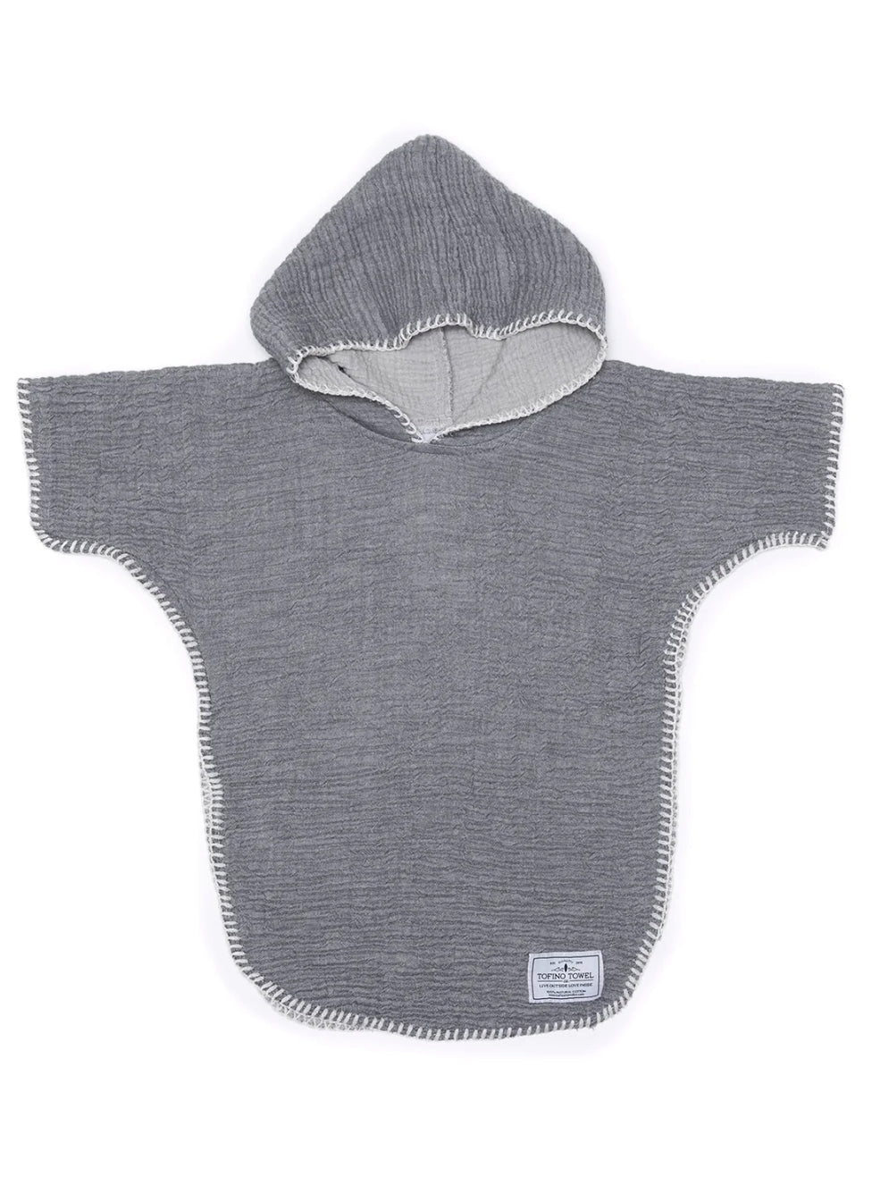 TOFINO THE PEBBLE | Kid's Muslin Poncho