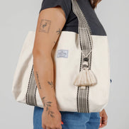 TOFINO ORLA TASSEL TOTE