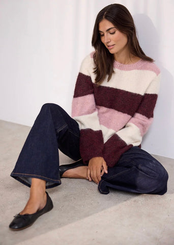 SOYA ILENE COLOUR BLOCK SWEATER
