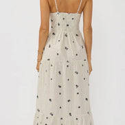 LOVESTITCH Embroidered Dress.
Maribel Embroidered
