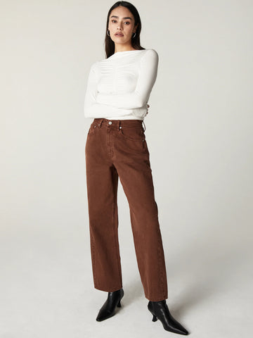 UNPUBLISHED ALEX HIGH RISE RELAXED CARPENTER DENIM