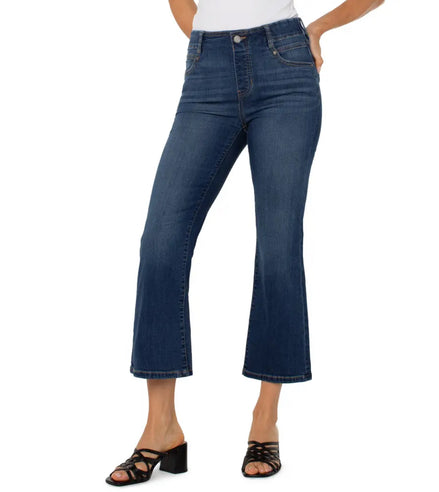 LIVERPOOL GIA GLIDER CROP FLARE-ILL-BONELLI