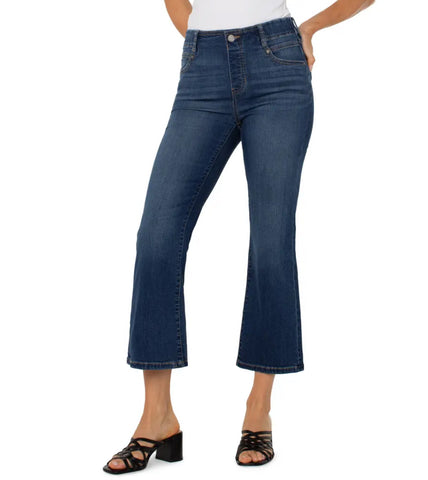 LIVERPOOL GIA GLIDER CROP FLARE-ILL-BONELLI