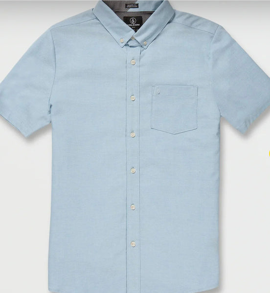 VOLCOM EVERETT OXFORD SHORT SLEEVE SHIRT