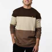 TENTREE TREEFLEECE BLOCKED CLASSIC CREW