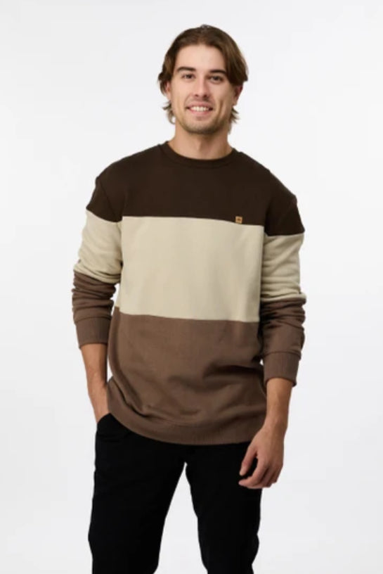 TENTREE TREEFLEECE BLOCKED CLASSIC CREW