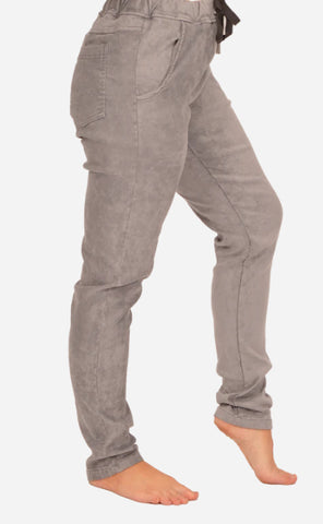 CATHERINE LILLYWHITE FAUX SUEDE PANT