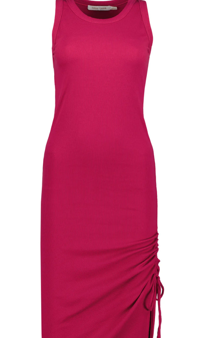 BISHOP + YOUNG BORA BORA RIBBED TANK DRESS