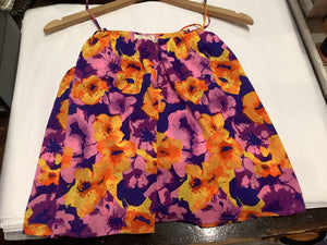 THE KORNER BLOUSE FLORAL PURPLE