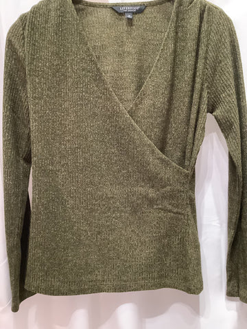 LIVERPOOL LS VNECK WRAP SWEATER