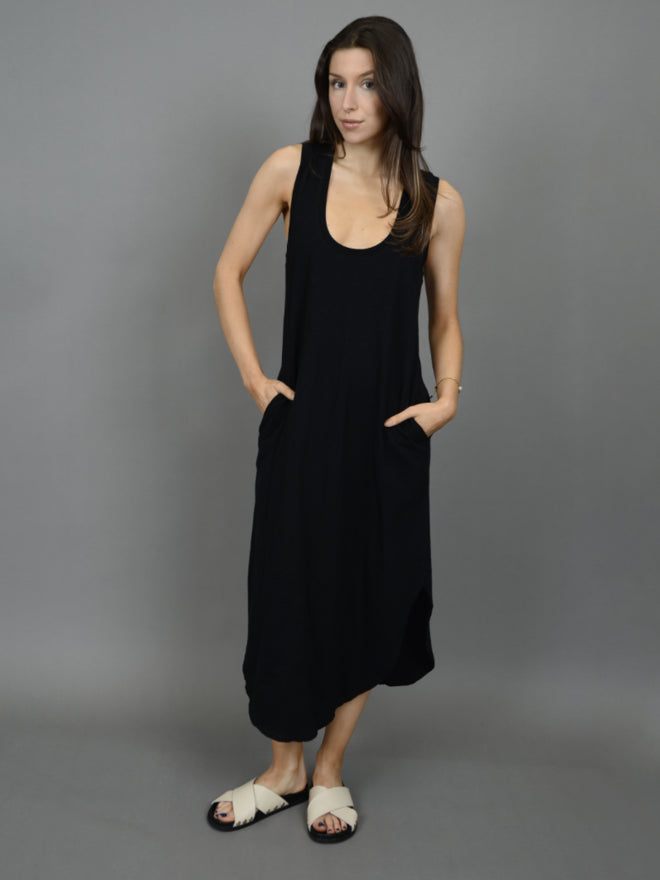 RD SKY SCOOP NECK TANK DRESS