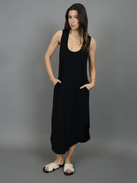 RD SKY SCOOP NECK TANK DRESS